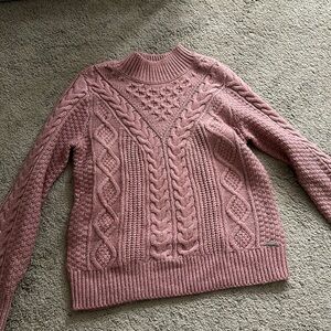 Abercrombie and fitch size M gently worn sweater, mauve color
